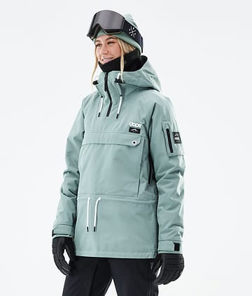 Annok W 21 Kurtka Snowboardowa Kobiety Faded Green