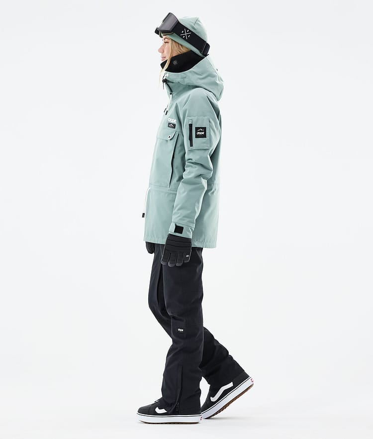 Annok W 2021 Kurtka Snowboardowa Kobiety Faded Green, Zdjęcie 4 z 9