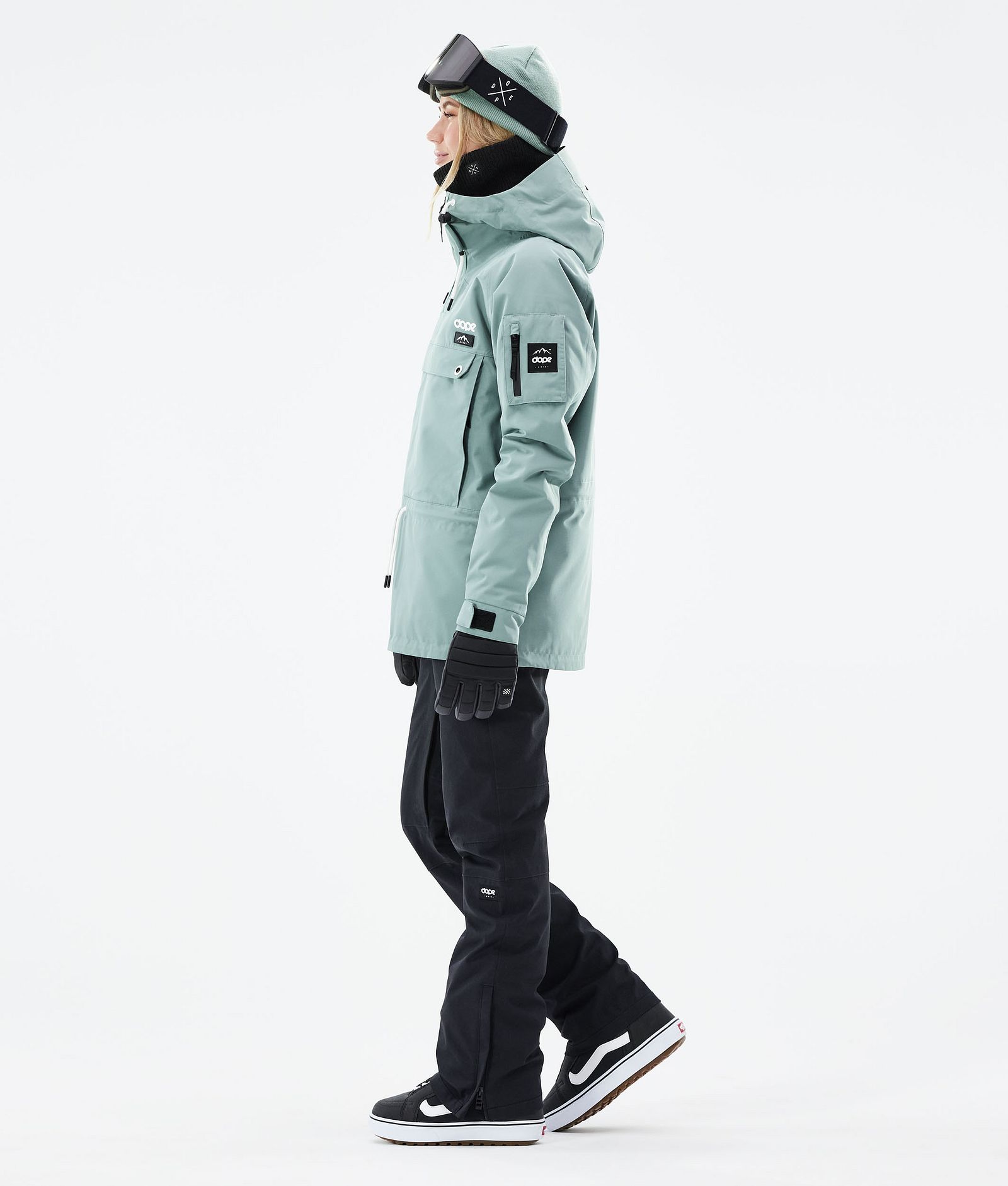 Annok W 2021 Kurtka Snowboardowa Kobiety Faded Green, Zdjęcie 4 z 9