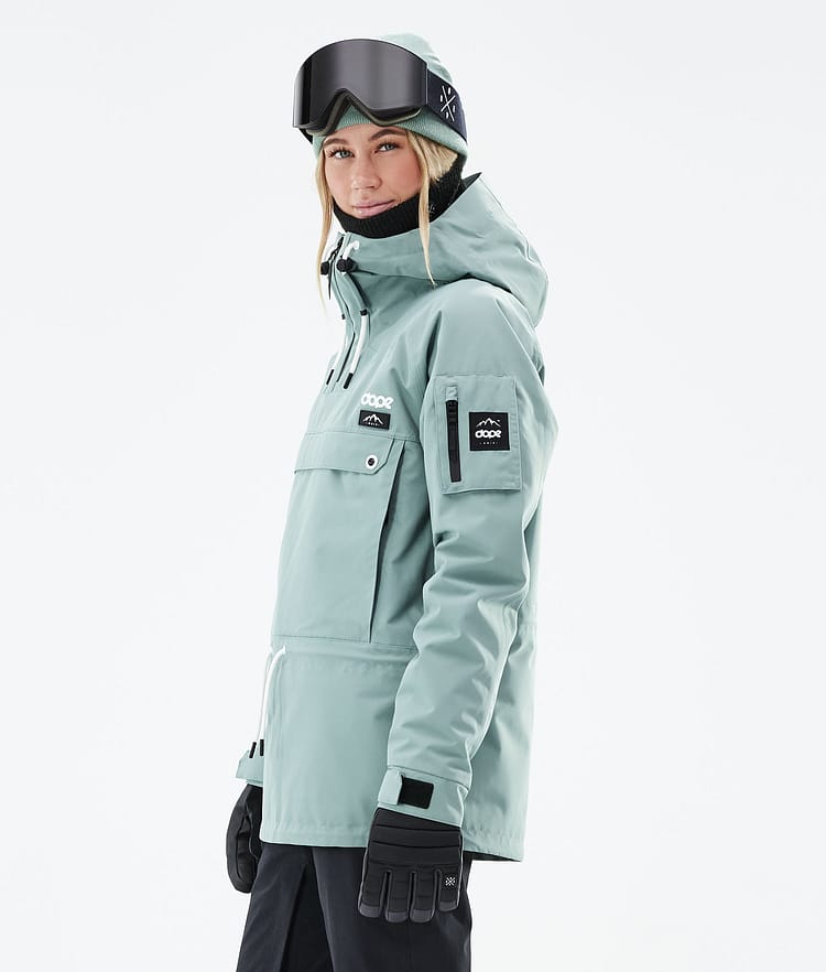 Annok W 2021 Chaqueta Esquí Mujer Faded Green, Imagen 6 de 9