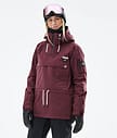 Annok W 2021 Snowboardjacka Dam Burgundy