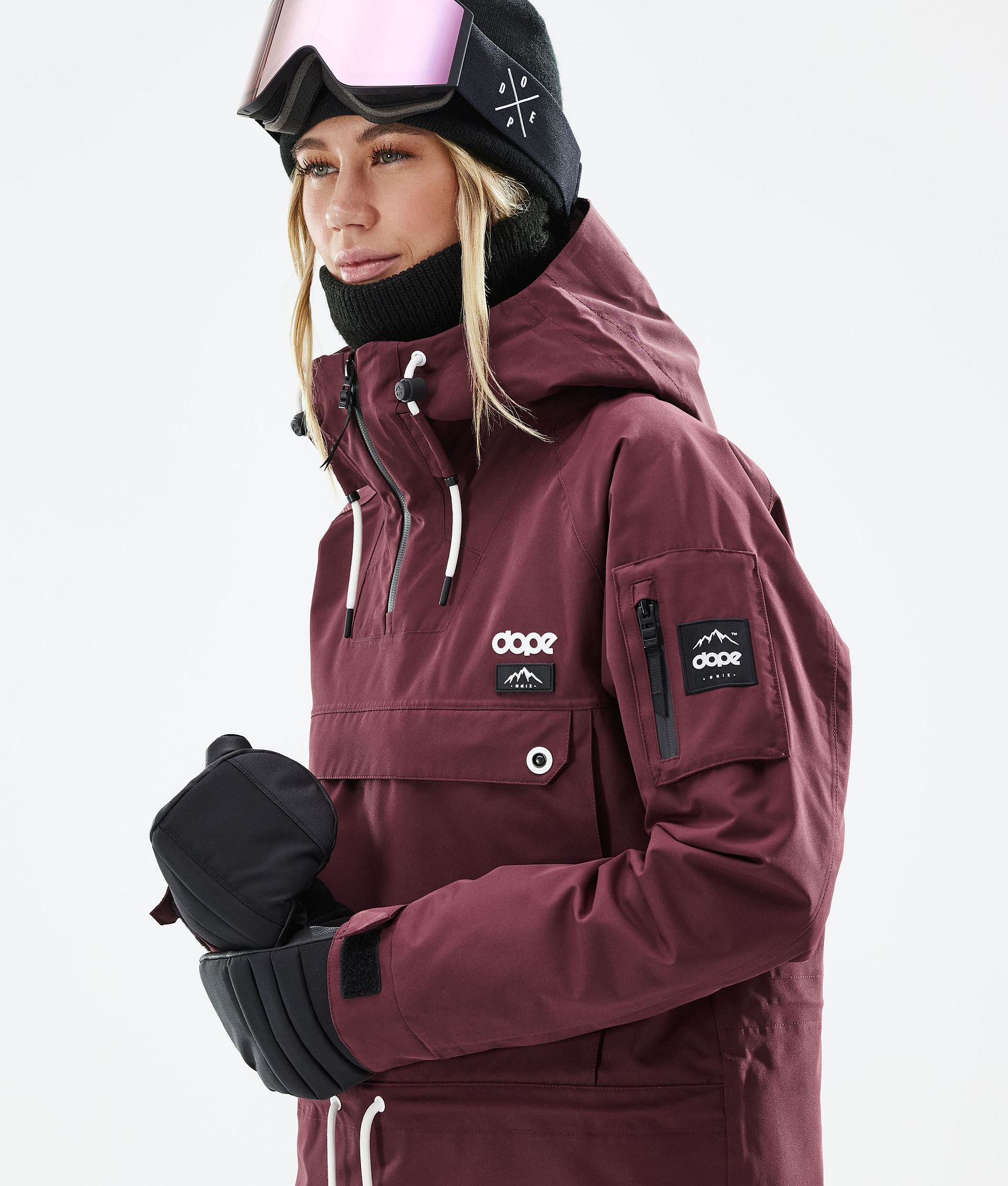 Annok W 2021 Chaqueta Esquí Mujer Burgundy, Imagen 2 de 9