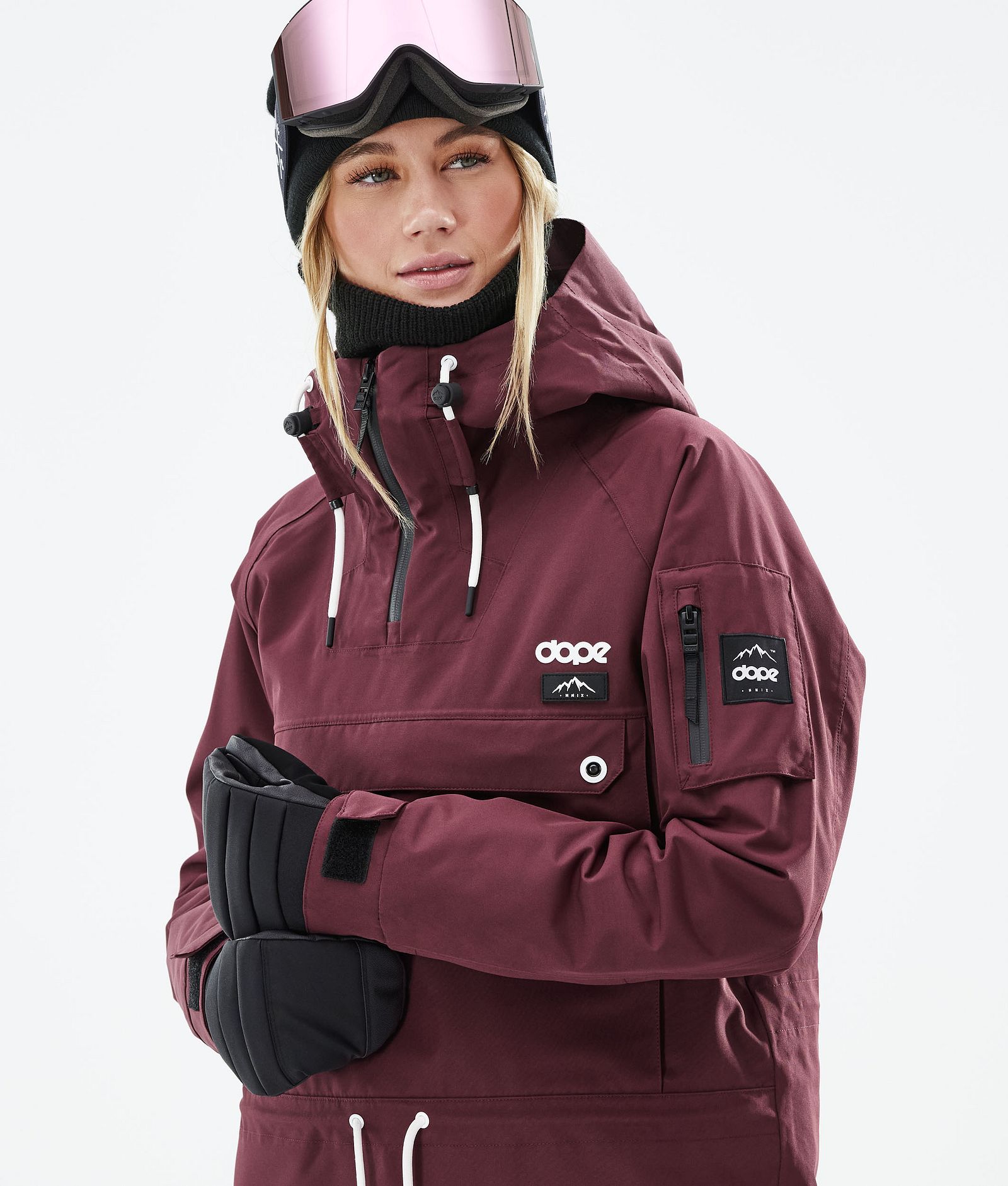 Annok W 2021 Chaqueta Snowboard Mujer Burgundy, Imagen 2 de 9