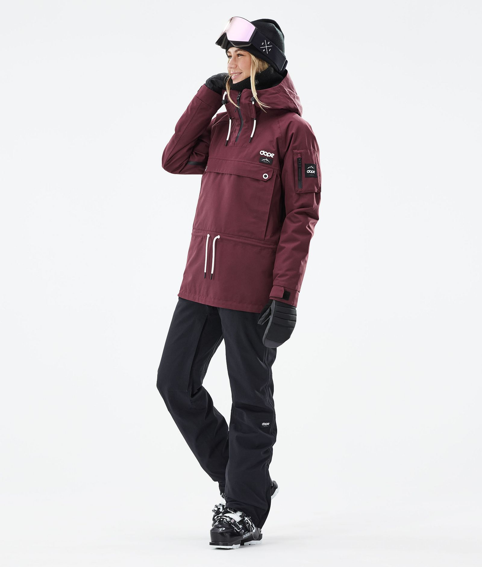 Annok W 2021 Chaqueta Esquí Mujer Burgundy, Imagen 3 de 9