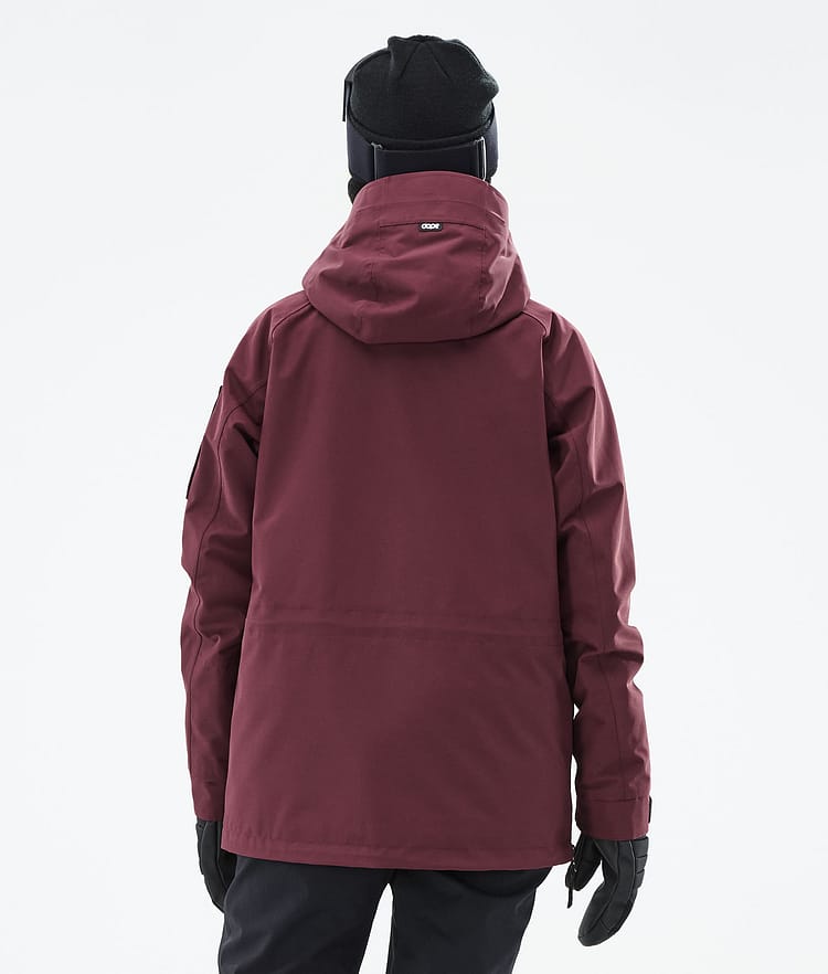 Annok W 2021 Chaqueta Esquí Mujer Burgundy, Imagen 7 de 9