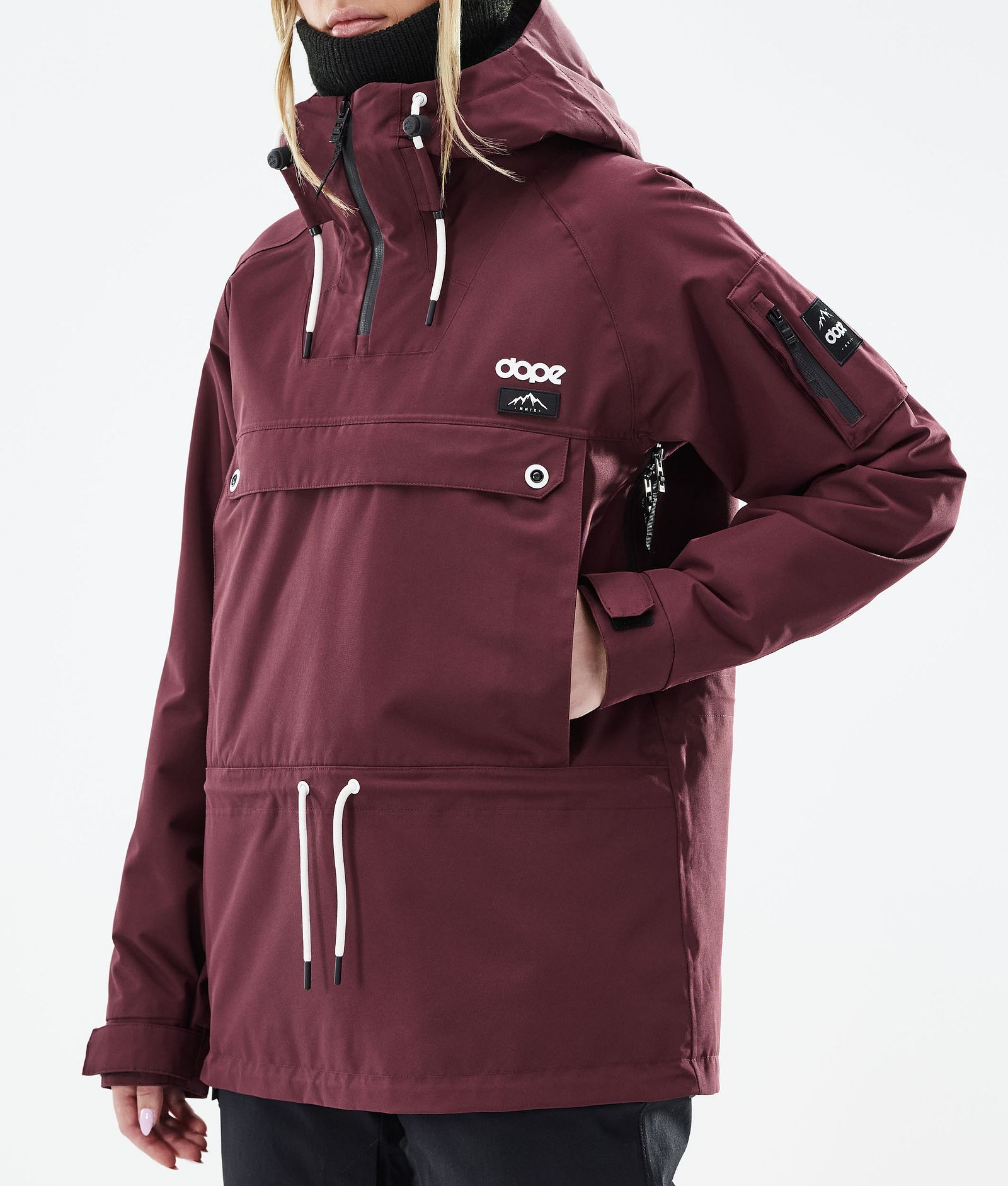 Annok W 2021 Chaqueta Snowboard Mujer Burgundy, Imagen 8 de 9