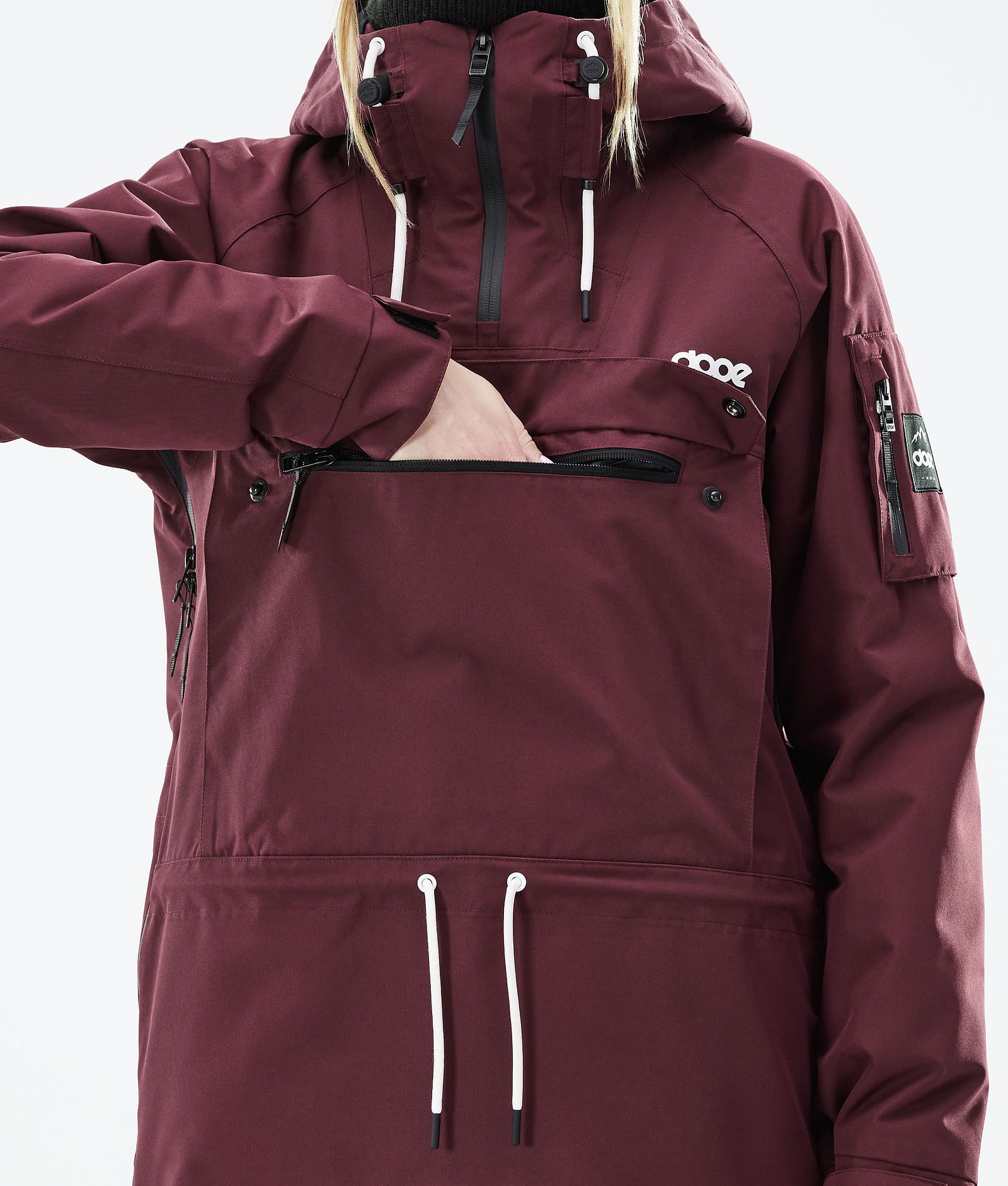 Annok W 2021 Chaqueta Esquí Mujer Burgundy, Imagen 9 de 9