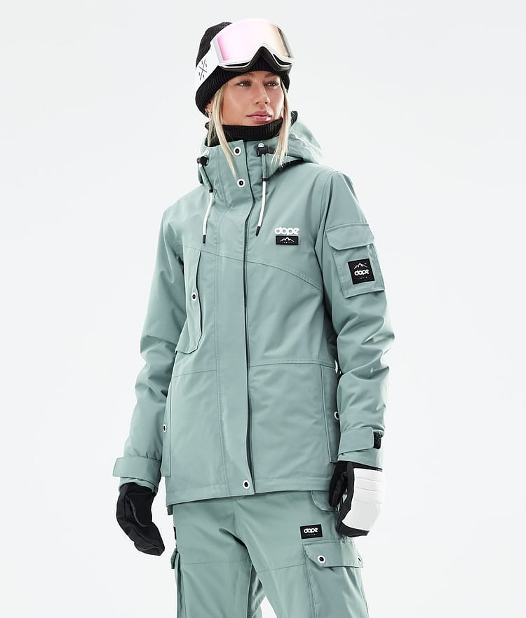Adept W 2021 Bunda na Snowboard Dámské Faded Green, Obrázek 1 z 11