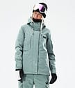 Adept W 2021 Veste de Ski Femme Faded Green