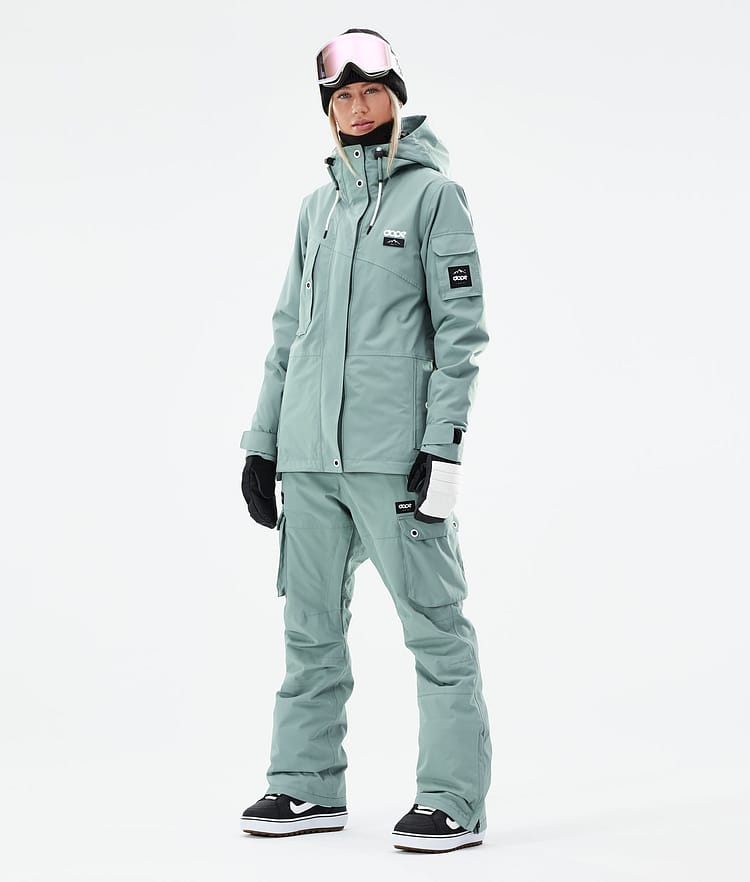 Adept W 2021 Bunda na Snowboard Dámské Faded Green, Obrázek 4 z 11