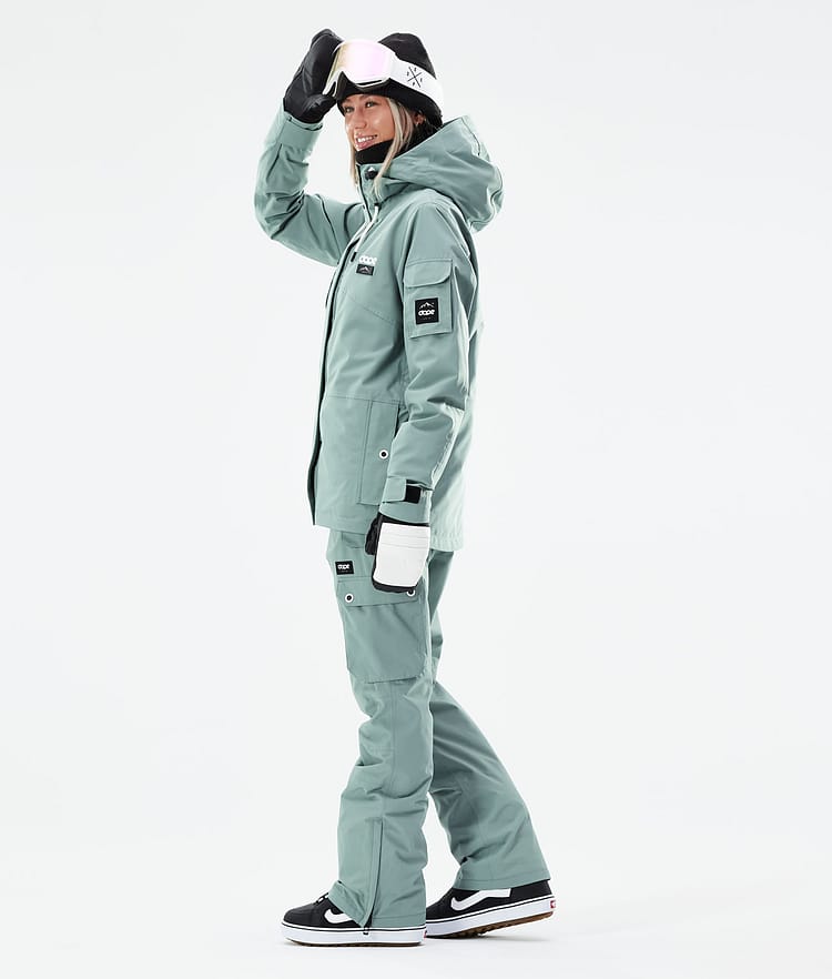 Adept W 2021 Bunda na Snowboard Dámské Faded Green, Obrázek 5 z 11