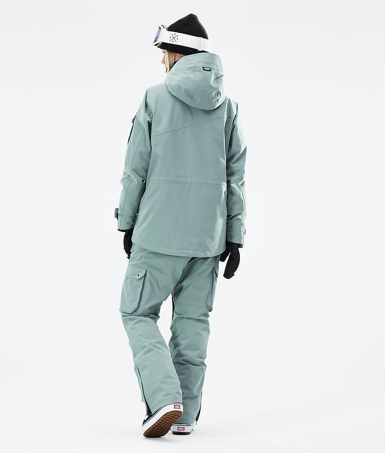 Adept W 2021 Bunda na Snowboard Dámské Faded Green, Obrázek 6 z 11