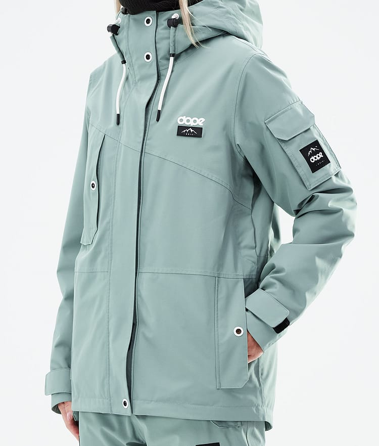Adept W 2021 Bunda na Snowboard Dámské Faded Green, Obrázek 9 z 11