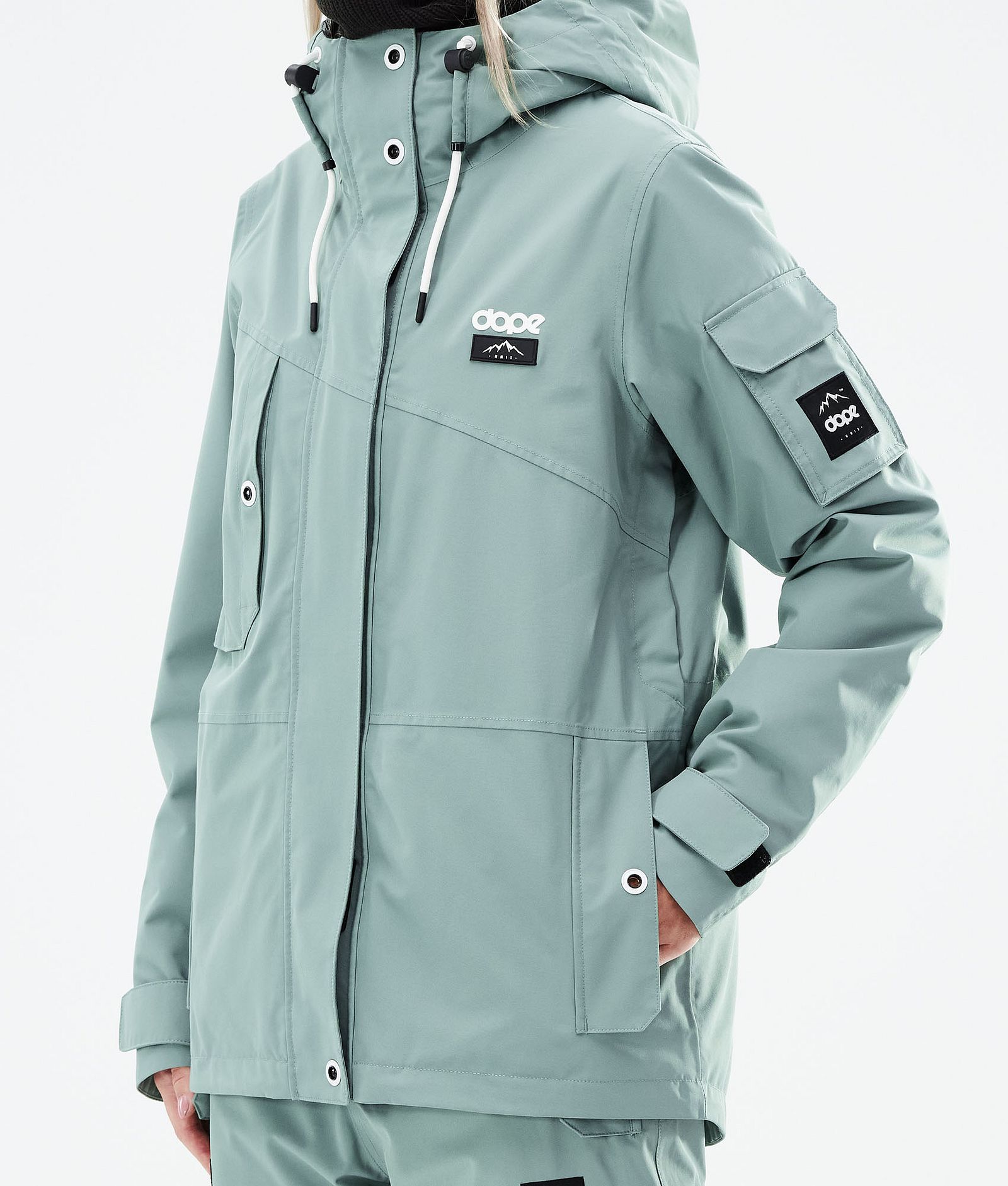 Adept W 2021 Bunda na Snowboard Dámské Faded Green, Obrázek 9 z 11