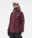 Adept W 2021 Veste Snowboard Femme Burgundy