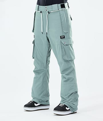 Iconic W 21 Pantalones Snowboard Mujer Faded Green