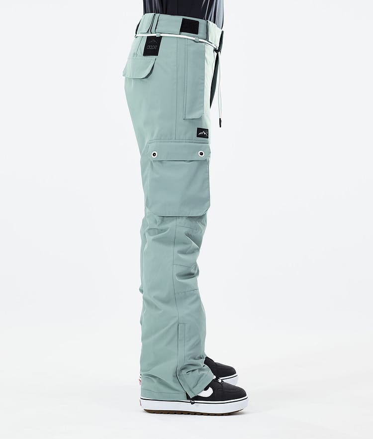 Iconic W 2021 Pantalones Snowboard Mujer Faded Green, Imagen 2 de 6