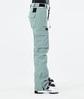 Iconic W 2021 Spodnie Narciarskie Kobiety Faded Green, Zdjęcie 2 z 6
