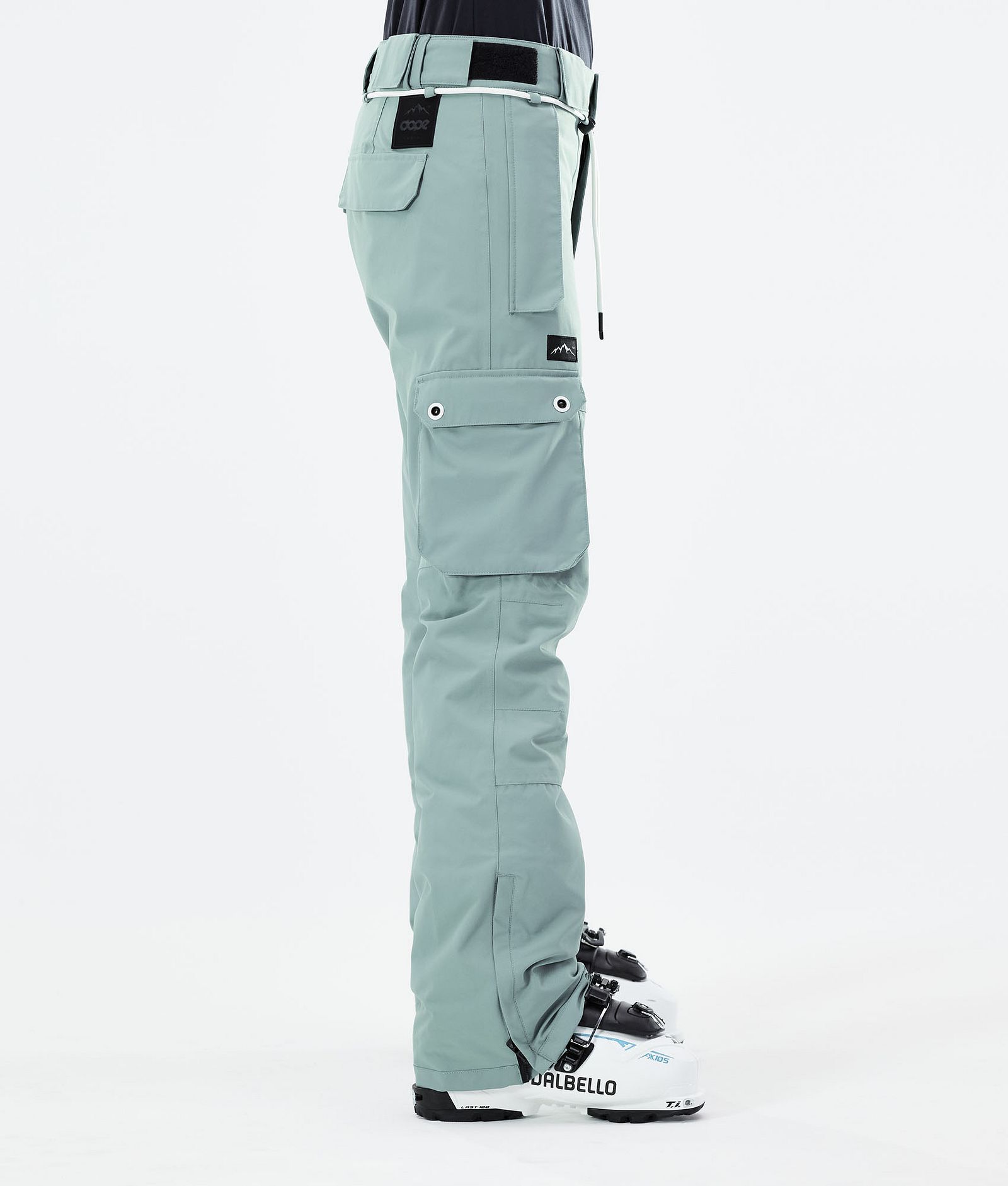 Iconic W 2021 Spodnie Narciarskie Kobiety Faded Green, Zdjęcie 2 z 6