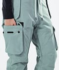 Iconic W 2021 Spodnie Narciarskie Kobiety Faded Green, Zdjęcie 5 z 6