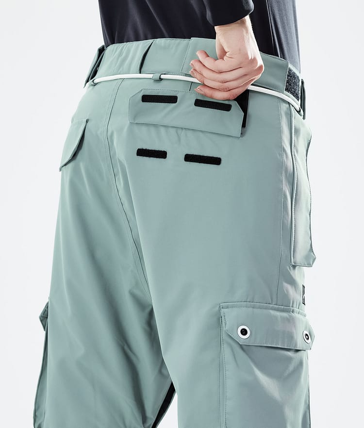 Iconic W 2021 Spodnie Narciarskie Kobiety Faded Green, Zdjęcie 6 z 6