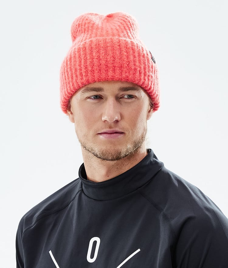 Chunky Beanie čepice Coral, Obrázek 3 z 3