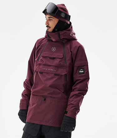 Akin 2021 Chaqueta Esquí Hombre Burgundy