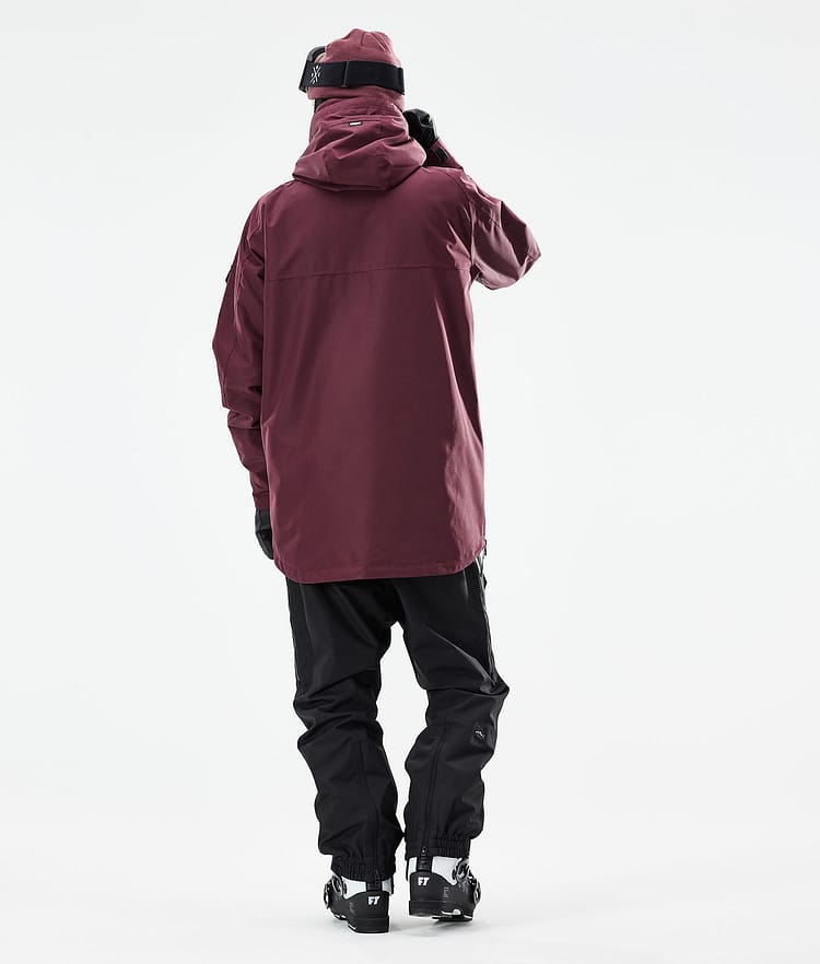Akin 21 Lyžařská Bunda Pánské Burgundy, Obrázek 6 z 11