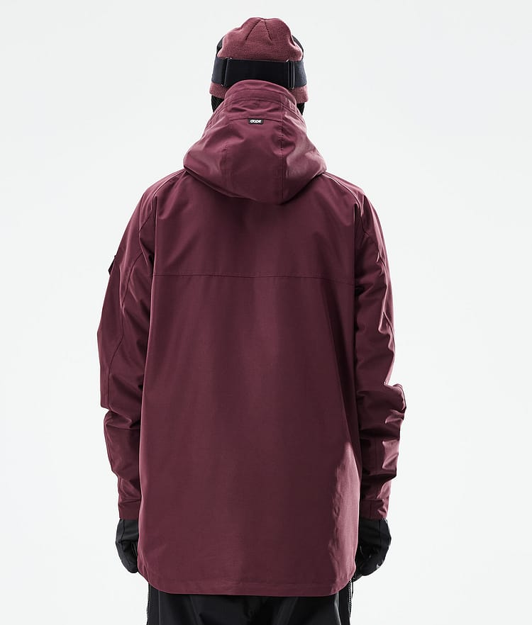 Akin 2021 Lyžařská Bunda Pánské Burgundy, Obrázek 8 z 11