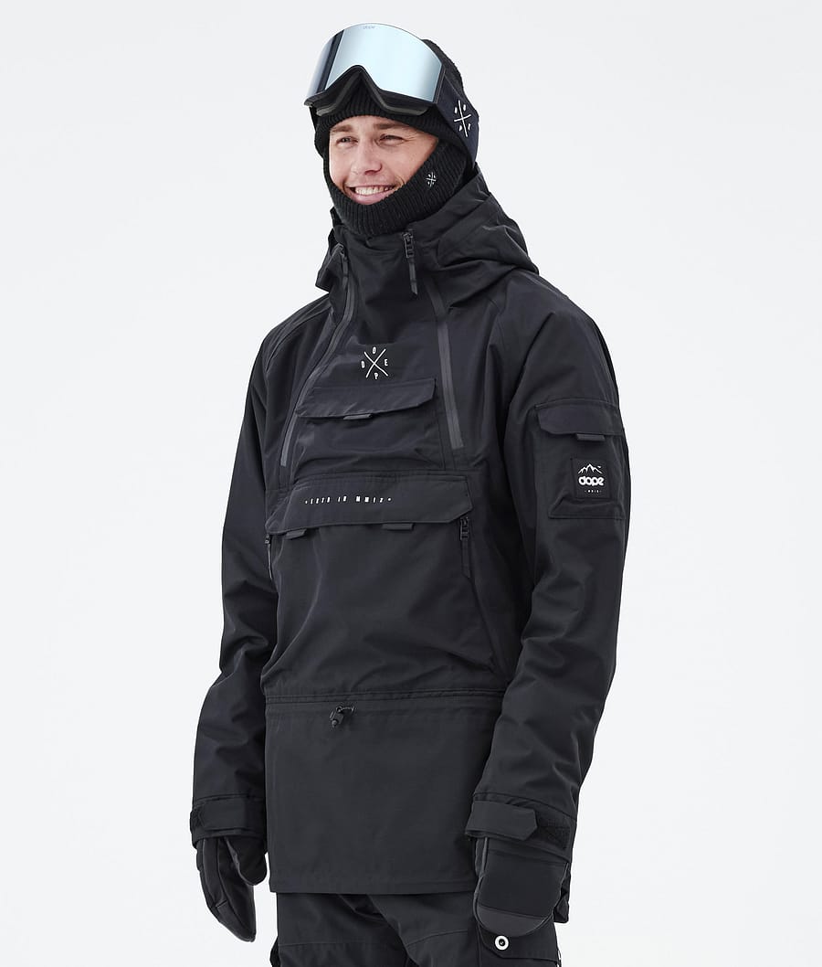 Dope Akin 2021 Snowboard Jacket Black