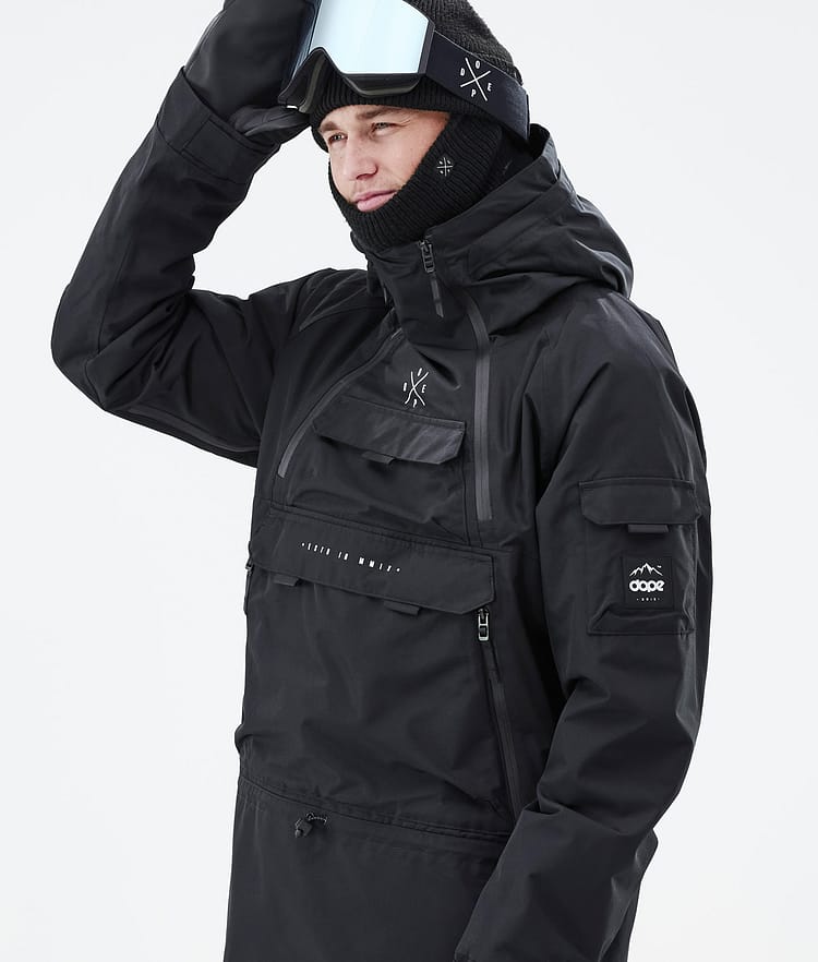 Akin 2021 Bunda na Snowboard Pánské Black Renewed, Obrázek 2 z 9
