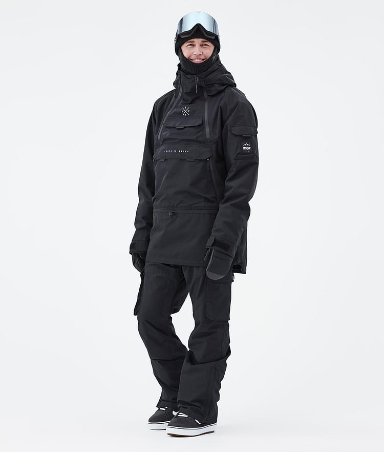 Akin 2021 Bunda na Snowboard Pánské Black Renewed, Obrázek 3 z 9