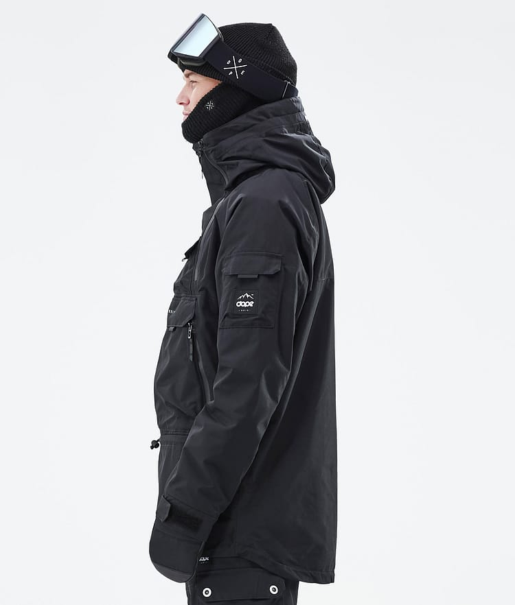 Akin 2021 Bunda na Snowboard Pánské Black Renewed, Obrázek 6 z 9