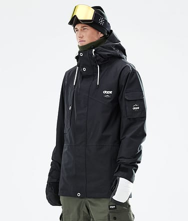 Adept 2021 Bunda na Snowboard Pánské Black