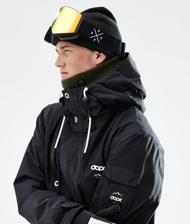 Adept 2021 Bunda na Snowboard Pánské Black, Obrázek 2 z 11