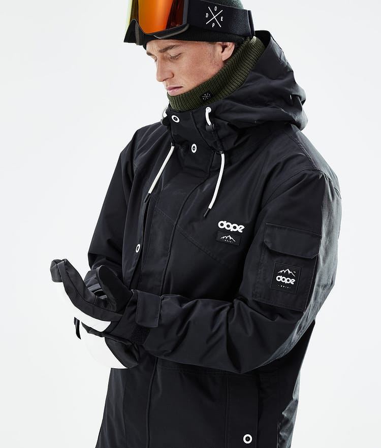 Adept 2021 Bunda na Snowboard Pánské Black, Obrázek 3 z 11