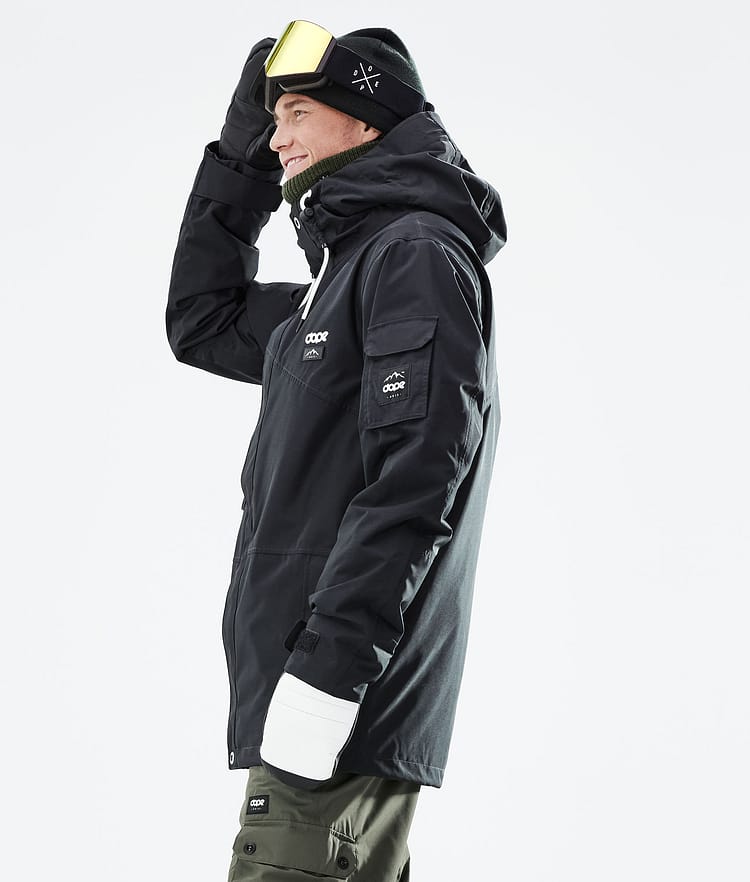 Adept 2021 Bunda na Snowboard Pánské Black, Obrázek 7 z 11