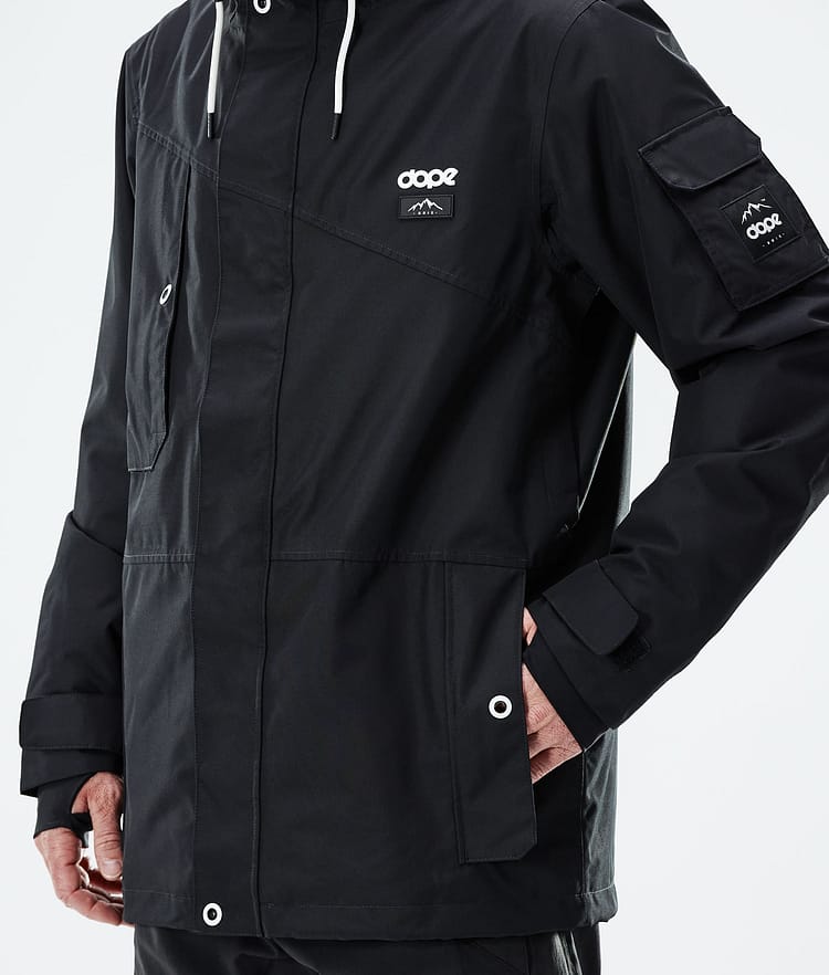 Adept 2021 Bunda na Snowboard Pánské Black, Obrázek 9 z 11