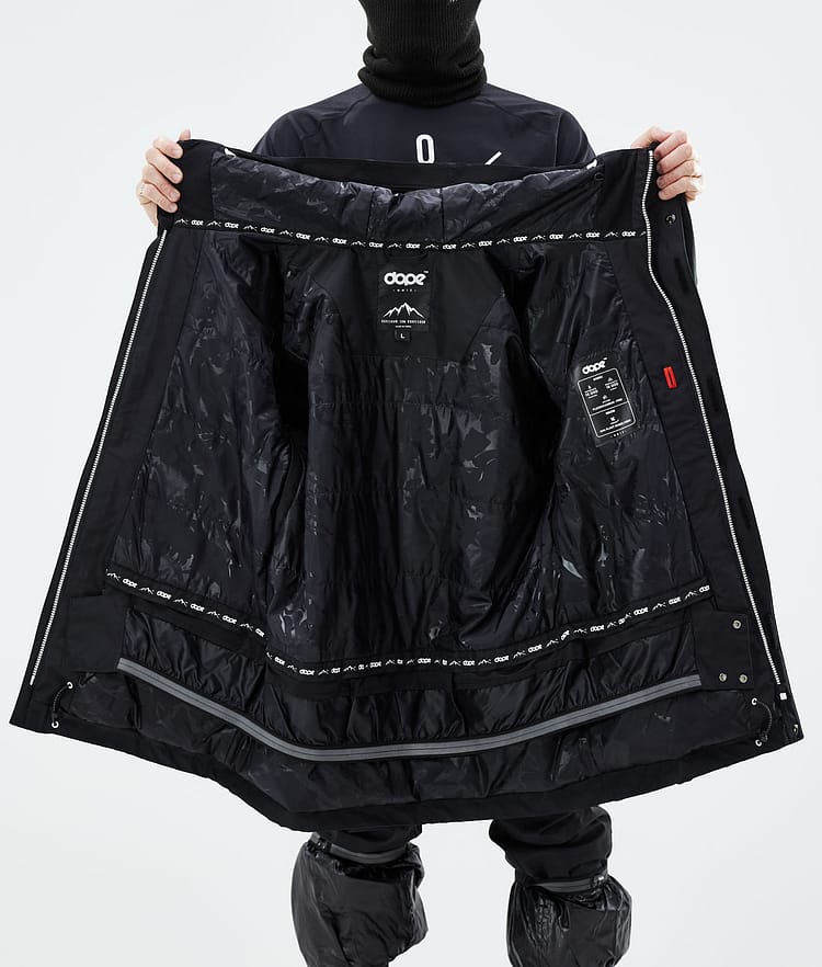 Adept 2021 Bunda na Snowboard Pánské Black, Obrázek 11 z 11