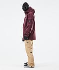 Adept 2021 Bunda na Snowboard Pánské Burgundy, Obrázek 5 z 11
