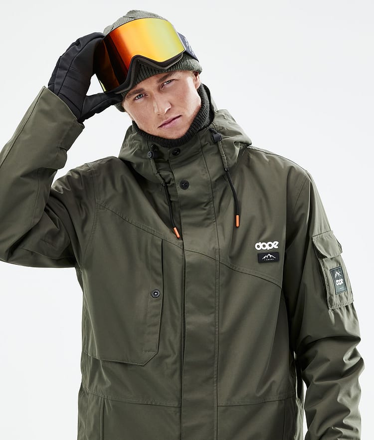 Adept 2021 Chaqueta Snowboard Hombre Olive Green, Imagen 3 de 11