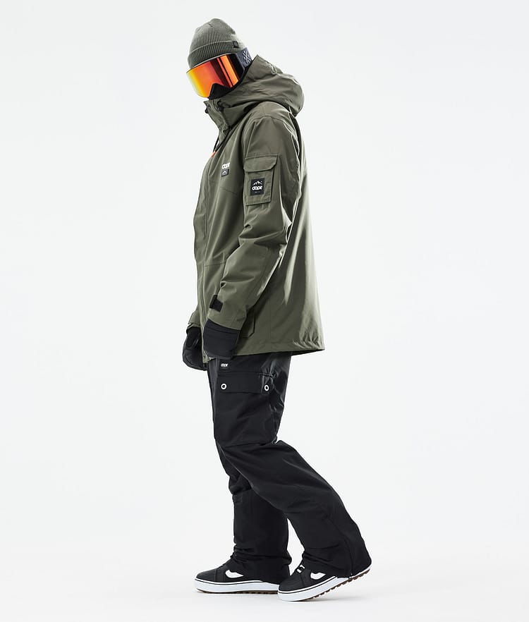 Adept 2021 Chaqueta Snowboard Hombre Olive Green, Imagen 5 de 11