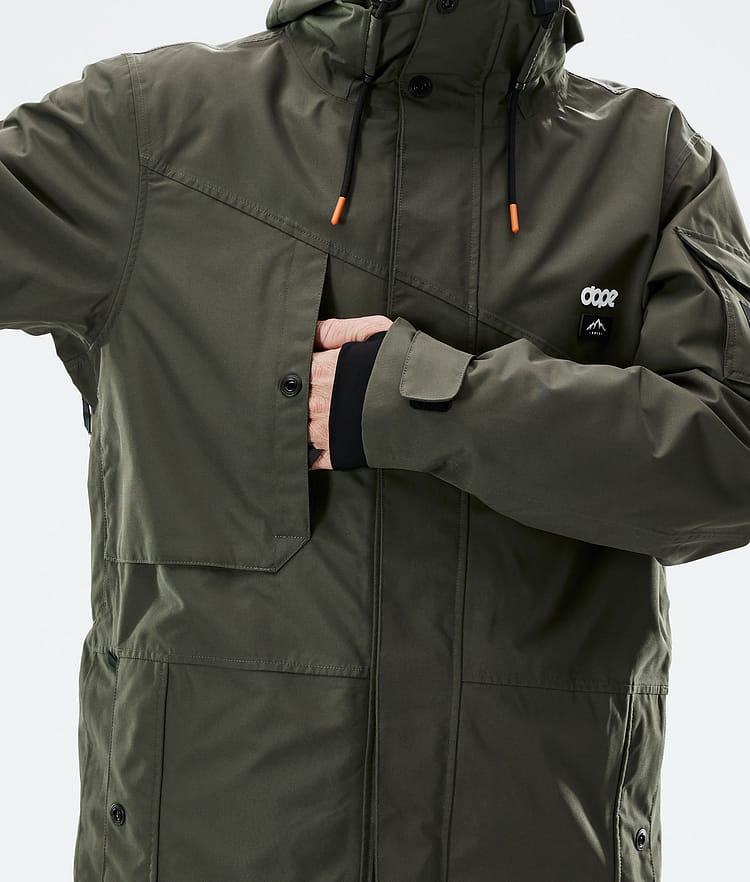 Adept 2021 Chaqueta Snowboard Hombre Olive Green, Imagen 10 de 11