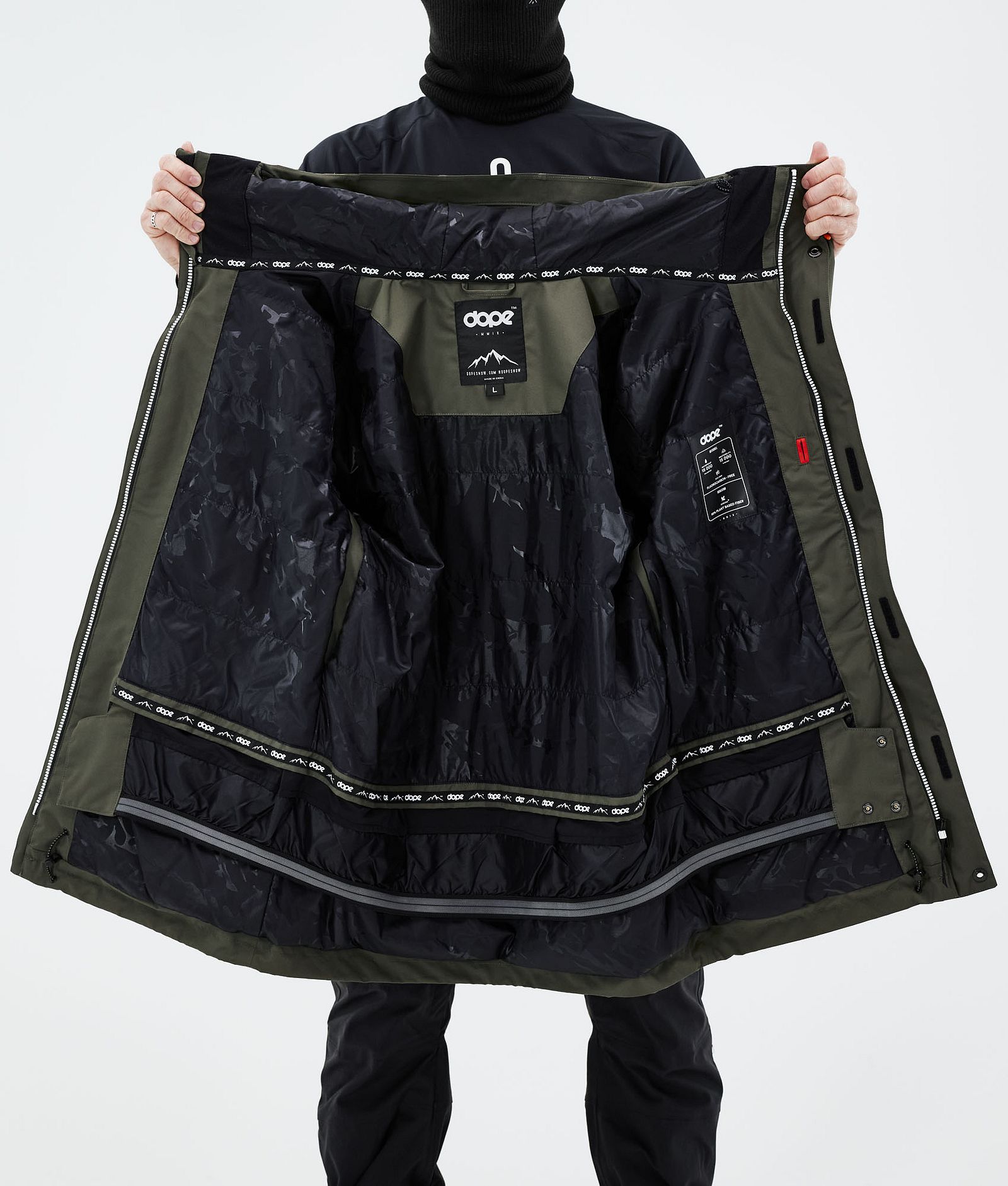 Adept 2021 Chaqueta Snowboard Hombre Olive Green, Imagen 11 de 11