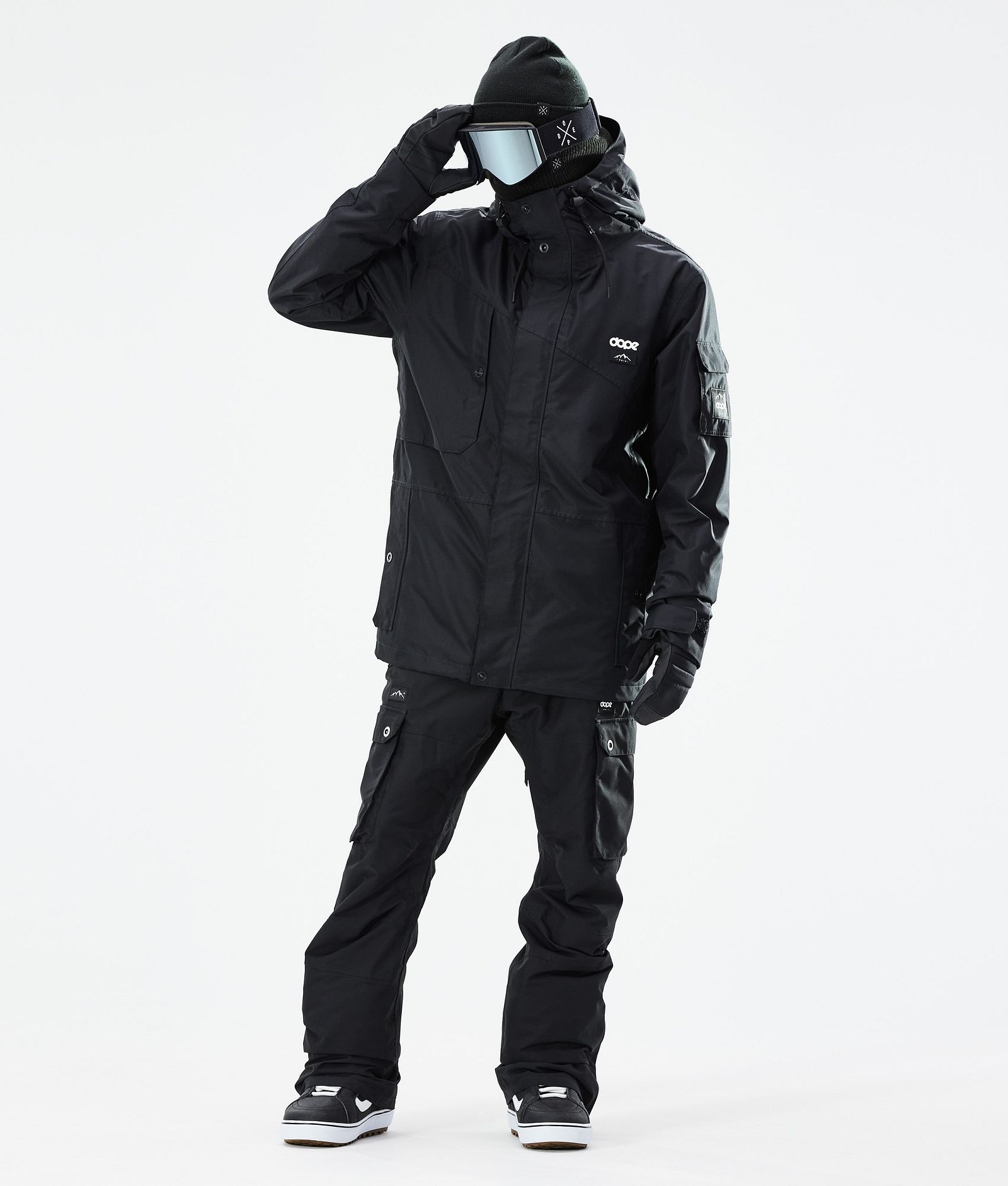 Adept 2021 Snowboardjacke Herren Blackout, Bild 4 von 11