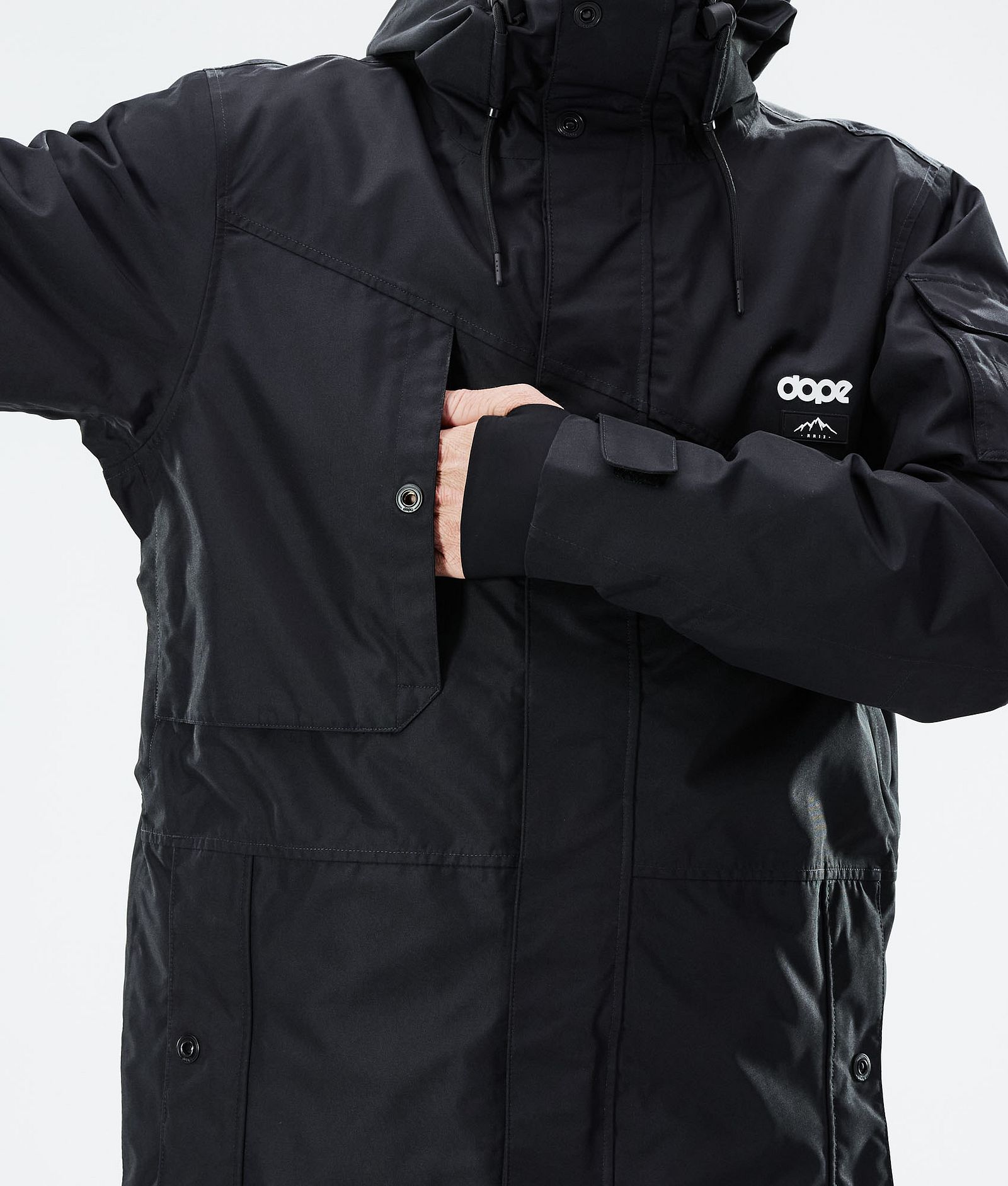 Adept 2021 Snowboardjacke Herren Blackout, Bild 10 von 11