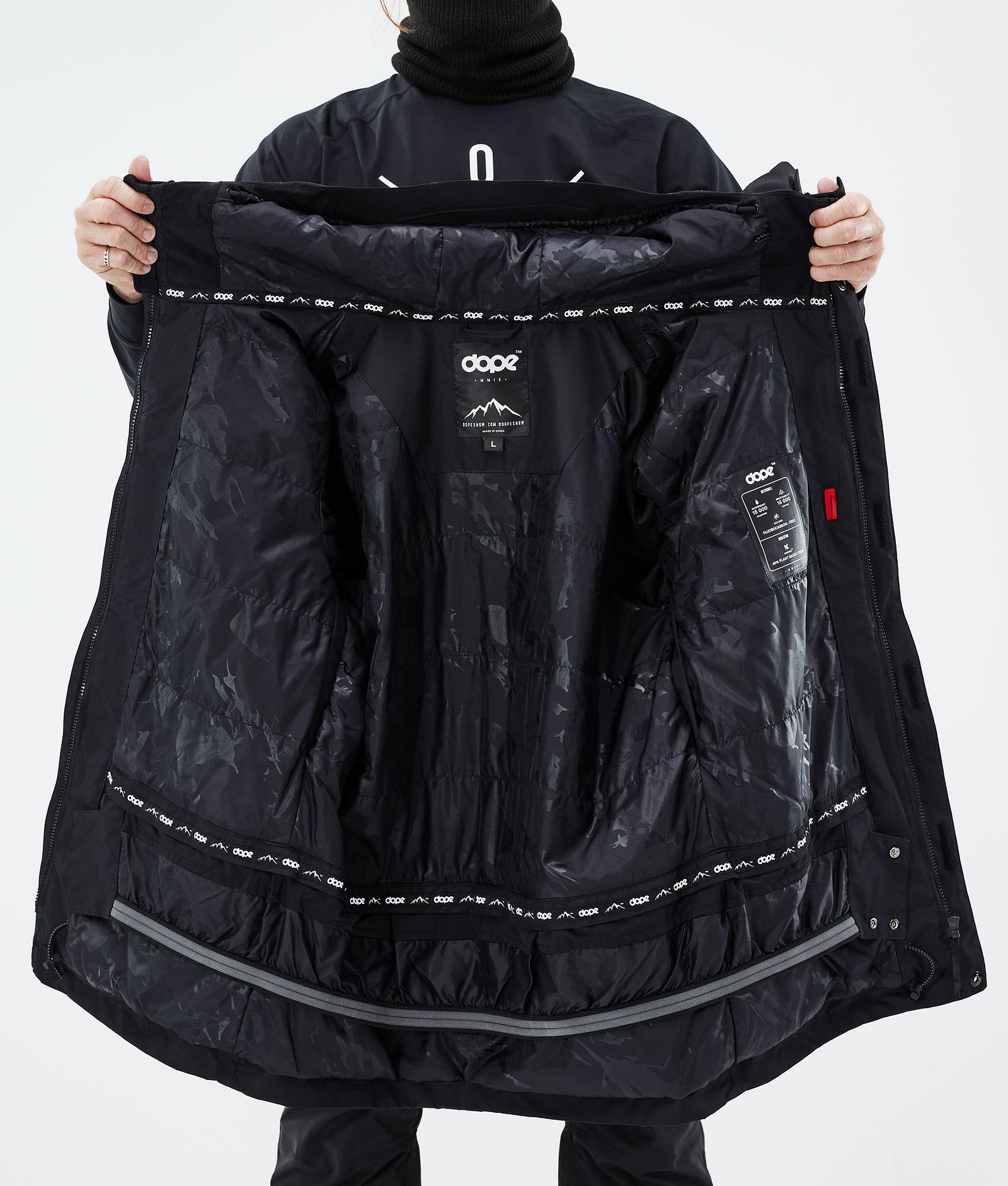 Adept 2021 Skijacke Herren Blackout, Bild 11 von 11
