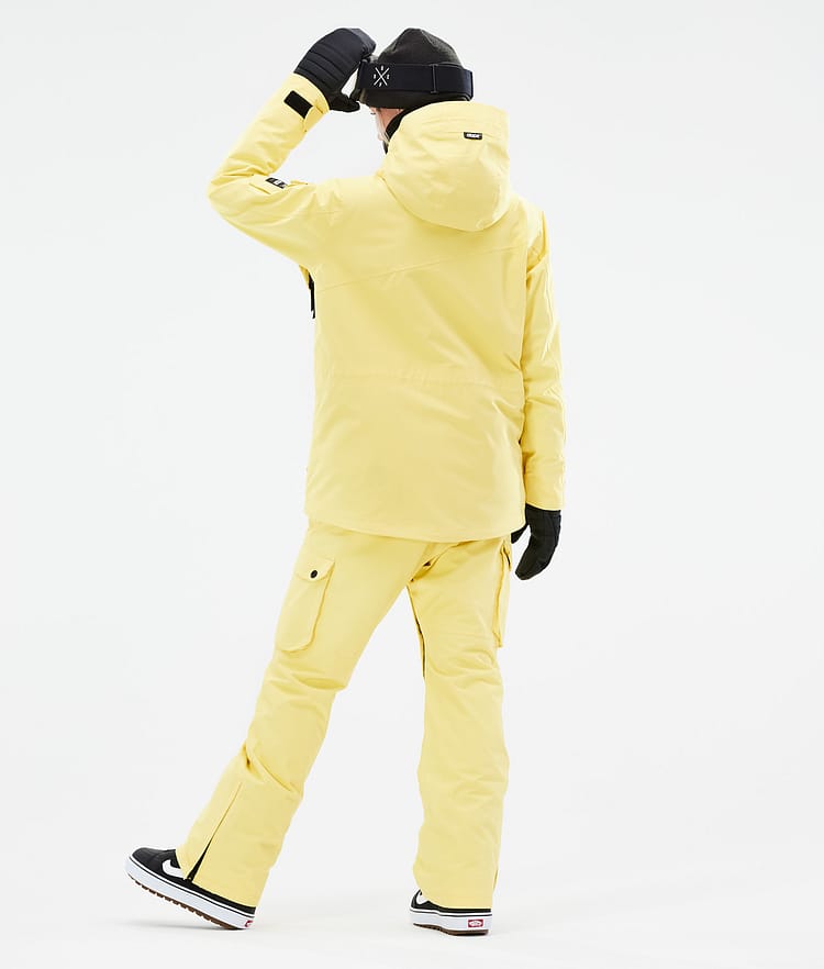Adept W 2021 Snowboard Jacket Women Faded Yellow Renewed, Image 6 of 11