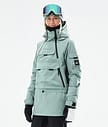 Akin W 2021 Snowboard Jacket Women Faded Green