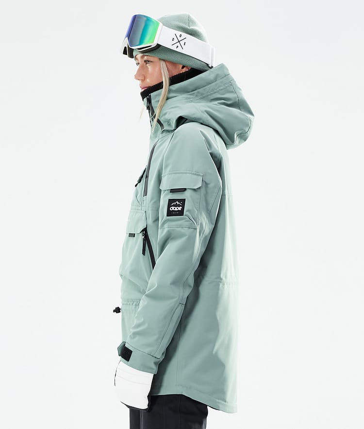 Akin W 2021 Chaqueta Esquí Mujer Faded Green, Imagen 7 de 11